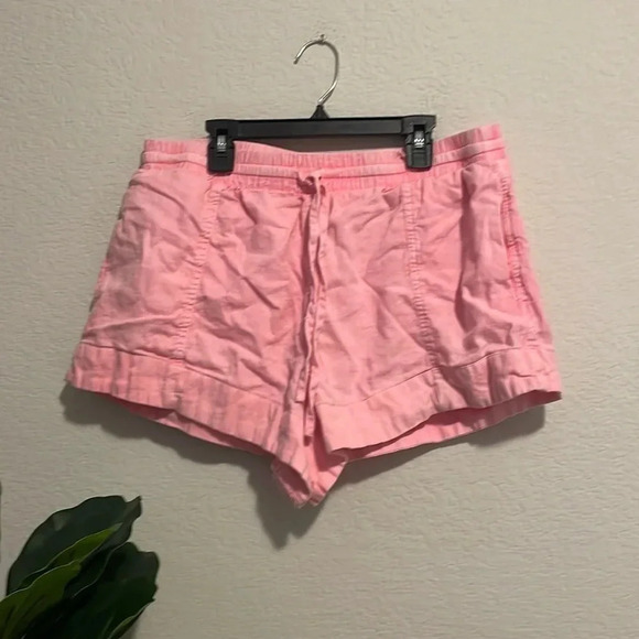 Universal Thread neon pink linen blend shorts Medium - Picture 1 of 5